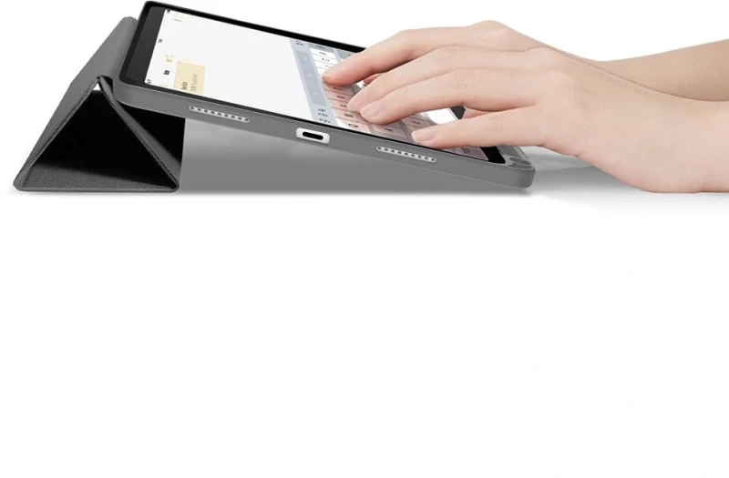 Tech-Protect Θήκη SC Pen Canvas iPad 10.9” 10 / 2022 / 11” 11 / 2025 Charcoal Grey