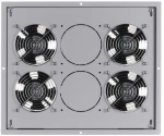 Triton RAC-CH-X04-X3 Ventilation Panel with Thermostat (4x fan 230V/60W, Ceiling/ Floor Fan)
