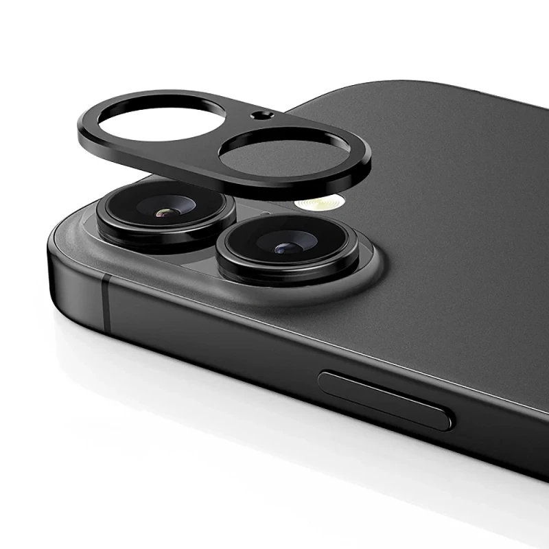 Tech-Protect Camera Lens Protector Camalloy Fit+ iPhone 17 Black