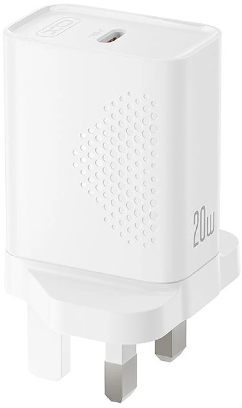 XO L160(UK) Φορτιστής Γρήγορης Φόρτισης 20W 1USB-C