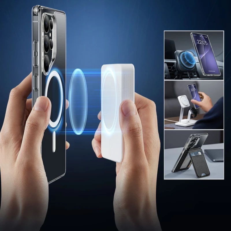 ESR Θήκη Classic Hybrid Halolock Magsafe Samsung Galaxy S25 Ultra Clear