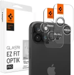 Spigen Glass tR EZ Fit Optik Pro Camera Tempered Glass 2 Pack iPhone 15/15 Plus/14/14 Plus Crystal Clear