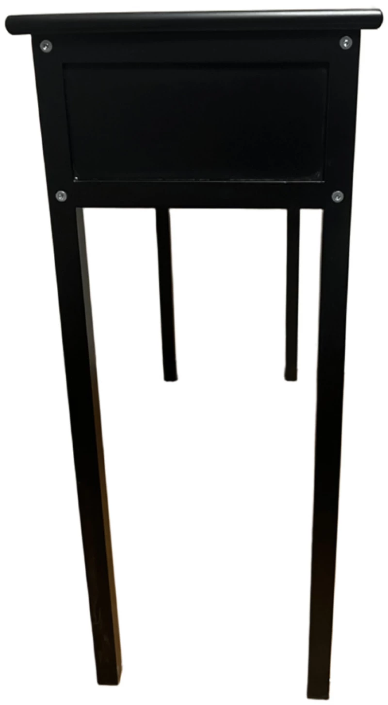 ΚΟΝΣΟΛΑ ΞΥΛΙΝΗ ΜΑΥΡΟ/ΦΥΣΙΚΟ  75X30Χ75cm