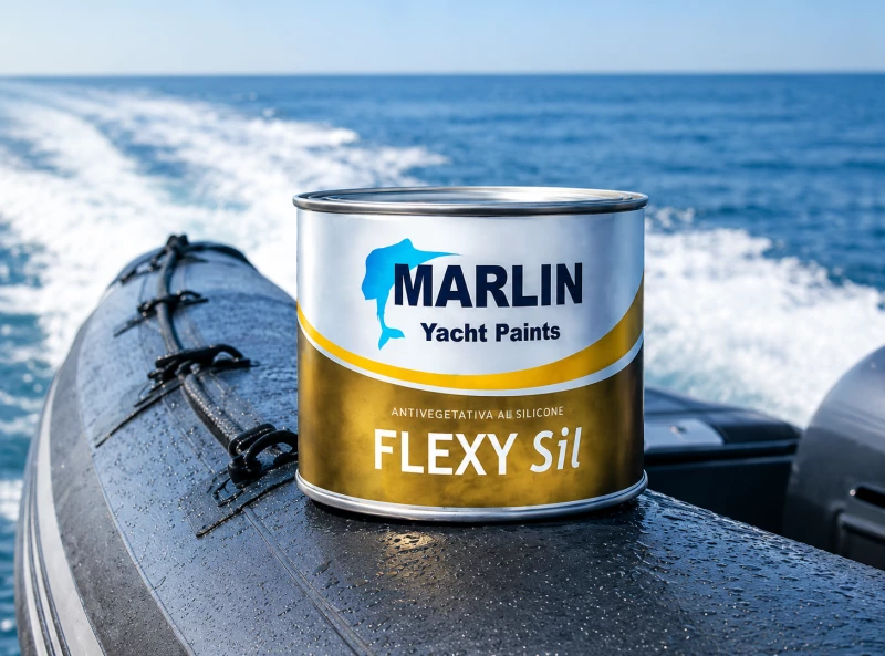 Marlin Υφαλόχρωμα Σιλικόνης για Αεροθαλάμους Φουσκωτών Flexy Sil 500ml