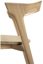 SONIA Καρέκλα Κήπου Στοιβαζόμενη Teak 50x54x76cm