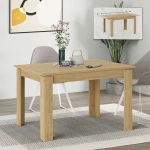 Τραπέζι Tolmen επεκτεινόμενο χρώμα sapphire oak 120/170x80x75εκ.