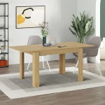 Τραπέζι Tolmen επεκτεινόμενο χρώμα sapphire oak 120/170x80x75εκ.