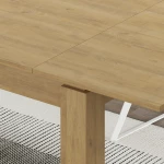 Τραπέζι Tolmen επεκτεινόμενο χρώμα sapphire oak 120/170x80x75εκ.