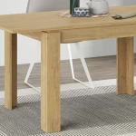 Τραπέζι Tolmen επεκτεινόμενο χρώμα sapphire oak 120/170x80x75εκ.