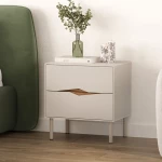 Κομοδίνο Marquise χρώμα sandstone 50x35x52,3εκ.
