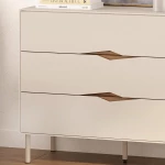 Συρταριέρα Marquise χρώμα sandstone 98x40x78,5εκ.