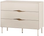 Συρταριέρα Marquise χρώμα sandstone 98x40x78,5εκ.