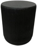STYLOS SIDE TABLE ΜΑΥΡΟ 34x34x40cm