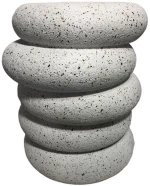 BALANCE SIDE TABLE TERRAZZO 41x42.5x50cm