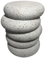 BALANCE SIDE TABLE TERRAZZO 41x42.5x50cm