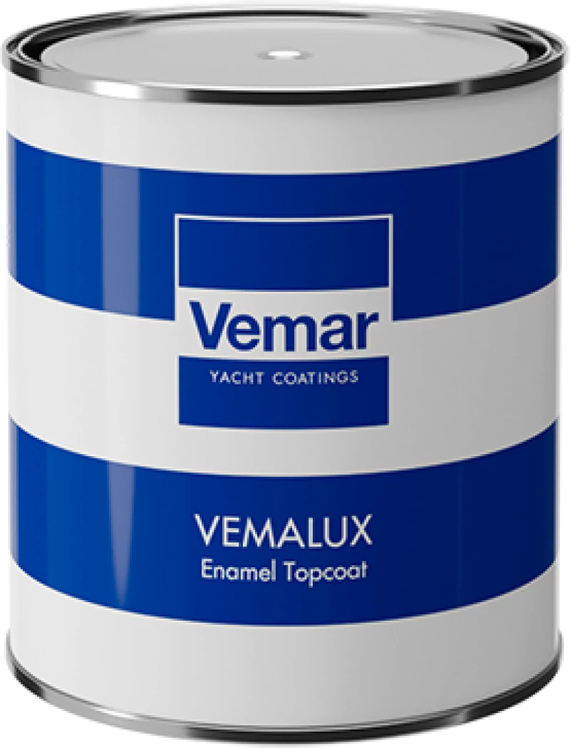 Vemar Enamel Topcoat Χρώμα Υψηλής Γυαλάδας 2,5lt - Navy Blue 5415
