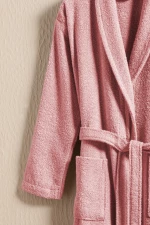 Stewehome Μπουρνούζι unisex με γιακά σάλι από 100% βαμβάκι (XL)