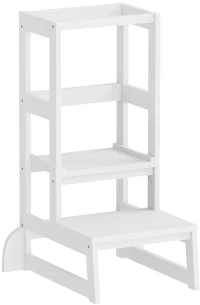 ΠΥΡΓΟΣ ΕΚΜΑΘΗΣΗΣ τ.MONTESSORI PEPE HM9291.03 ΞΥΛΟ ΠΕΥΚΟΥ ΛΕΥΚΟ 55x53x90Υεκ