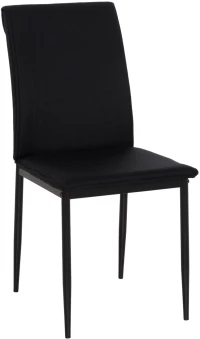 ΚΑΡΕΚΛΑ ΤΡΑΠΕΖΑΡΙΑΣ PERKY HM18347.02 ΜΑΥΡΟ ΥΦΑΣΜΑ & ΜΕΤΑΛΛΙΚΑ ΠΟΔΙΑ 44x60x87Υεκ