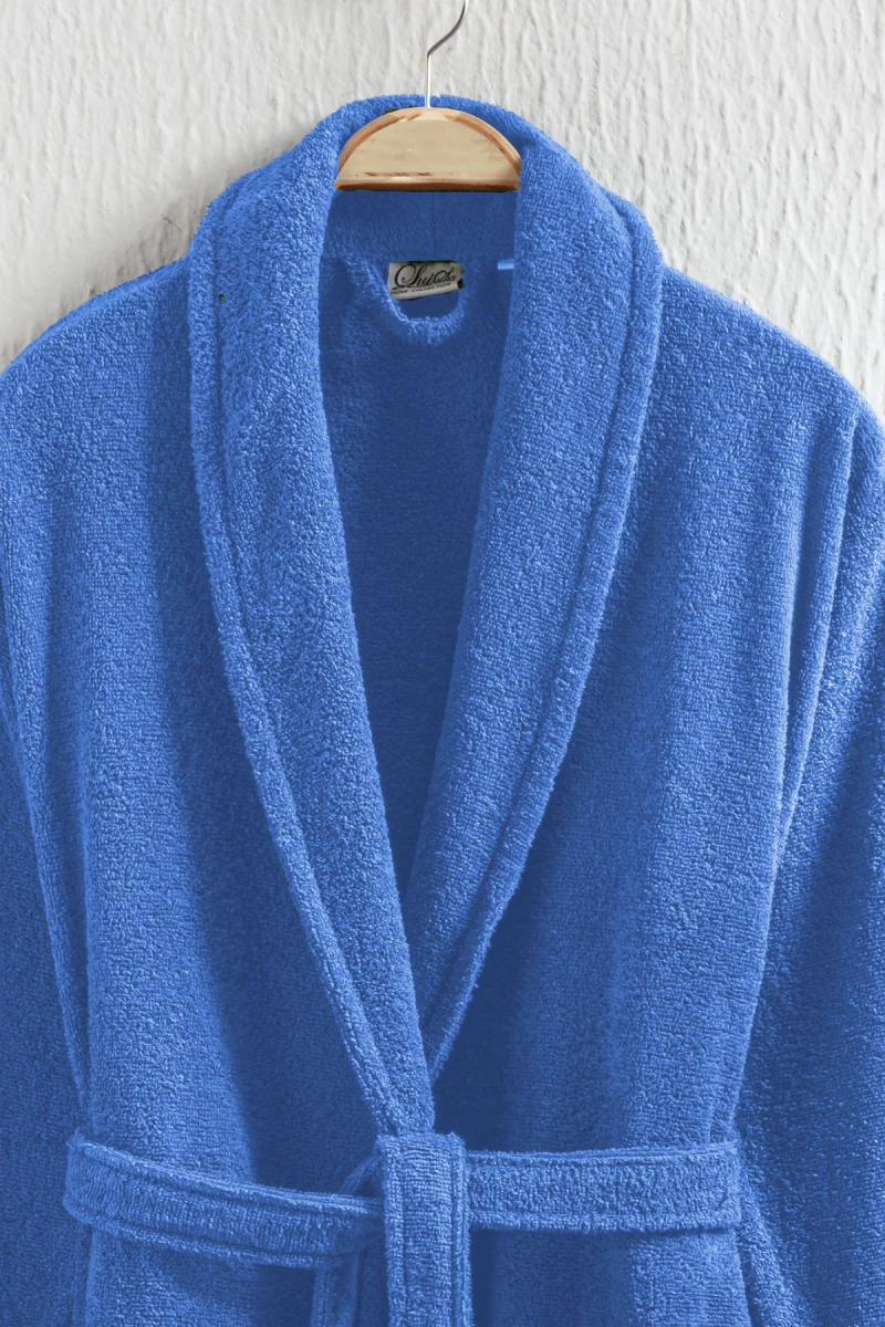 Stewehome Μπουρνούζι unisex με γιακά σάλι από 100% βαμβάκι (2XL)