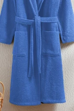Stewehome Μπουρνούζι unisex με γιακά σάλι από 100% βαμβάκι (2XL)