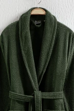 Stewehome Μπουρνούζι unisex με γιακά σάλι από 100% βαμβάκι (2XL)