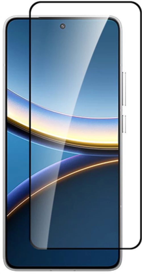Vivid Full Face Tempered Glass Poco F7 Pro/F7 Ultra 5G Black
