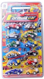 Σετ αυτοκινητάκια με Pull Back - 12pcs - 1988C - 233155