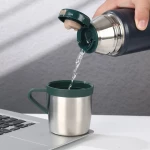 Φορητό παγούρι-θερμός - 650ml - 413357 - Blue