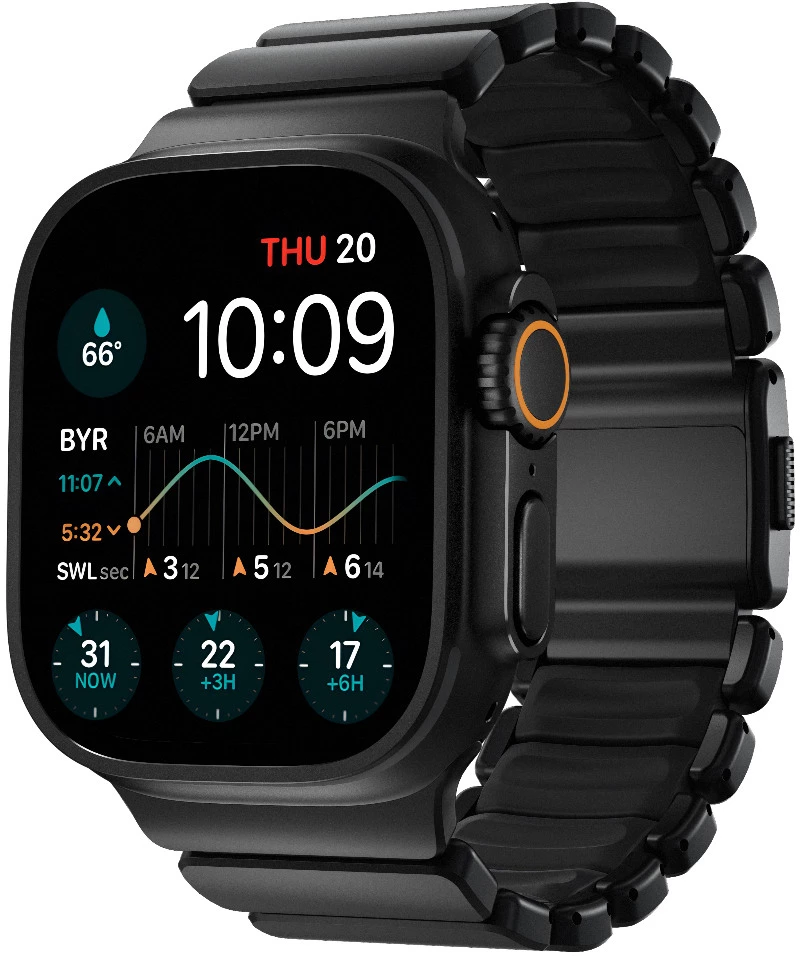 Nomad Stratos Band Black Titanium