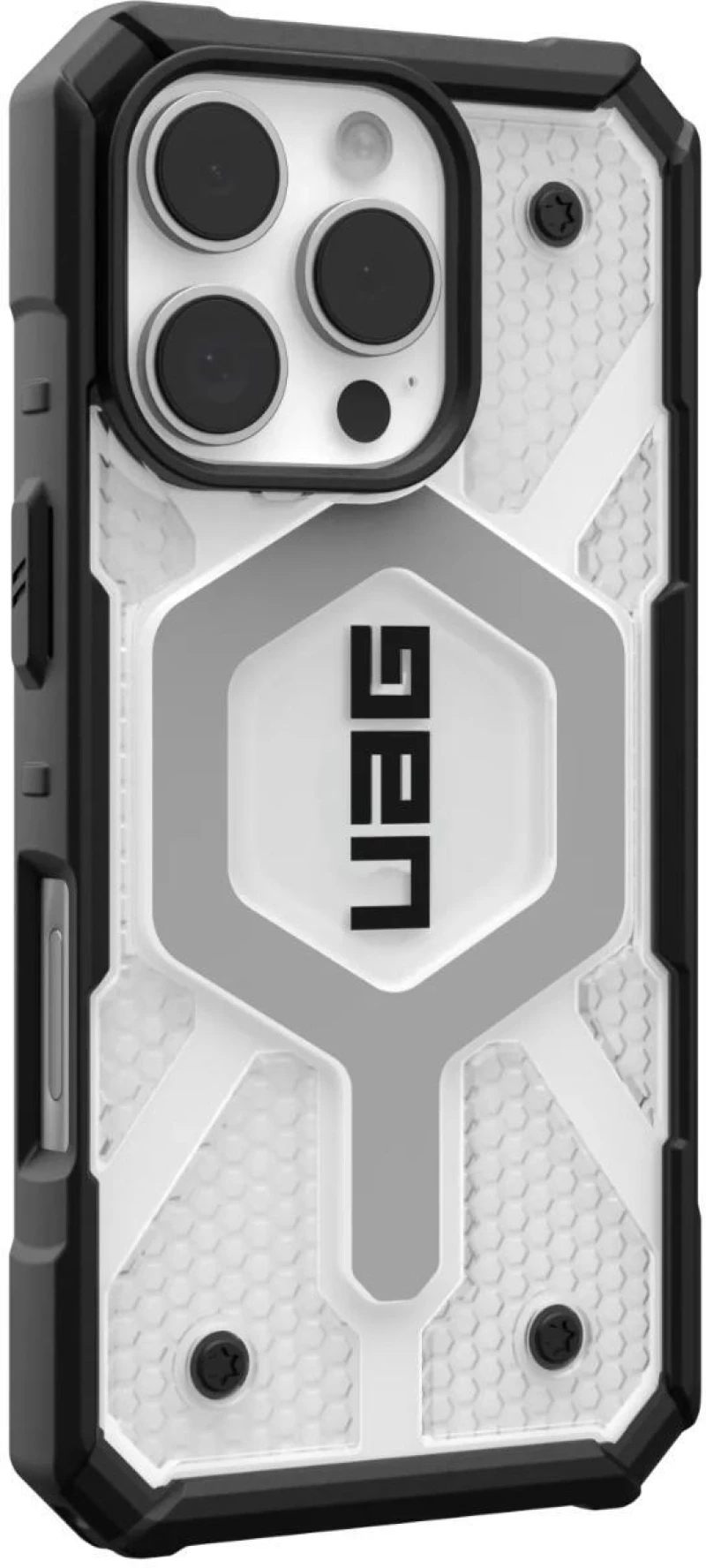 Urban Armor Gear 114464114343 mobile phone case 16 cm (6.3") Cover Black, Grey, White