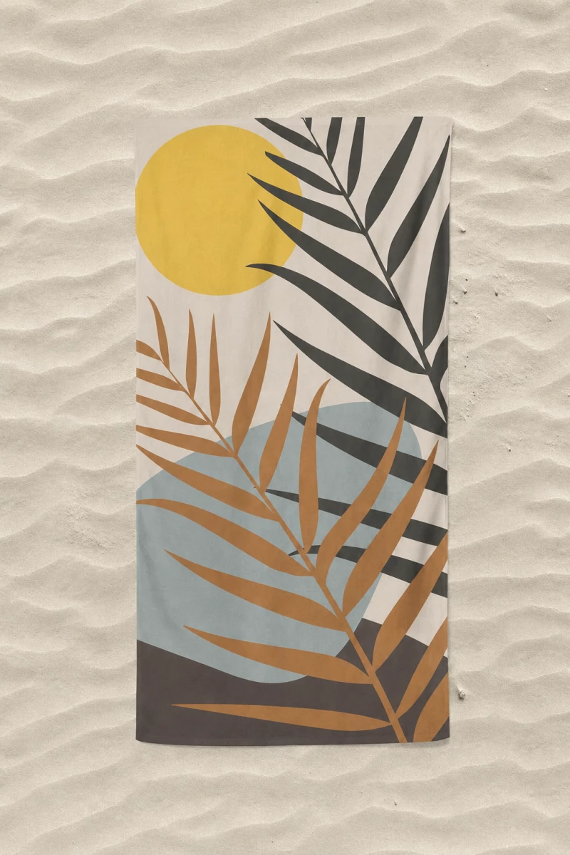 Stewehome Εκτυπωμένη πετσέτα παραλίας 75x150 cm