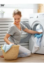 Stewehome Σετ 2 τεμαχίων μαξιλαροθήκες με κάλυμμα από βαμβάκι 50x70 cm