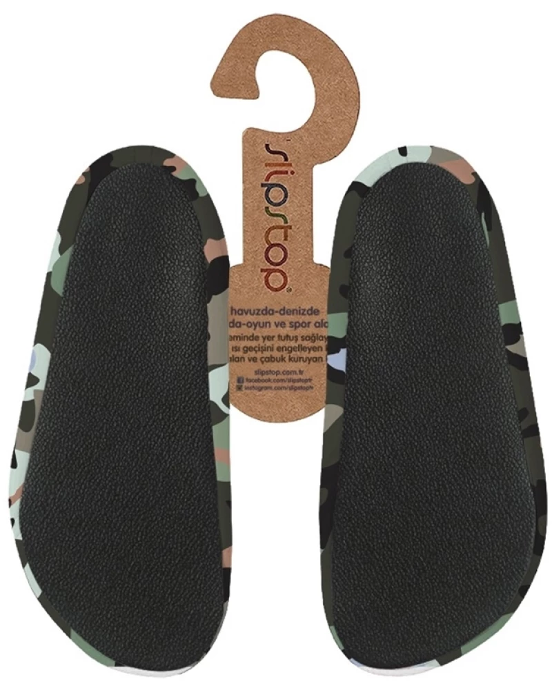 Slipstop Αντιολισθητικές Παντόφλες Camo