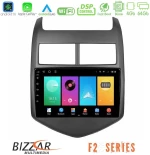 Bizzar F2 Series 8Core Android16 4+64GB  Chevrolet Aveo 2011-2017 Navigation Multimedia Tablet 9"