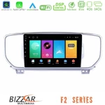 Bizzar F2 Series 8Core Android16 4+64GB  Kia Sportage 2016-2018 Navigation Multimedia Tablet 9"