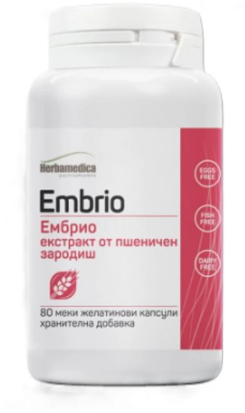 Herbamedica Embryo [80 Κάψουλες]
