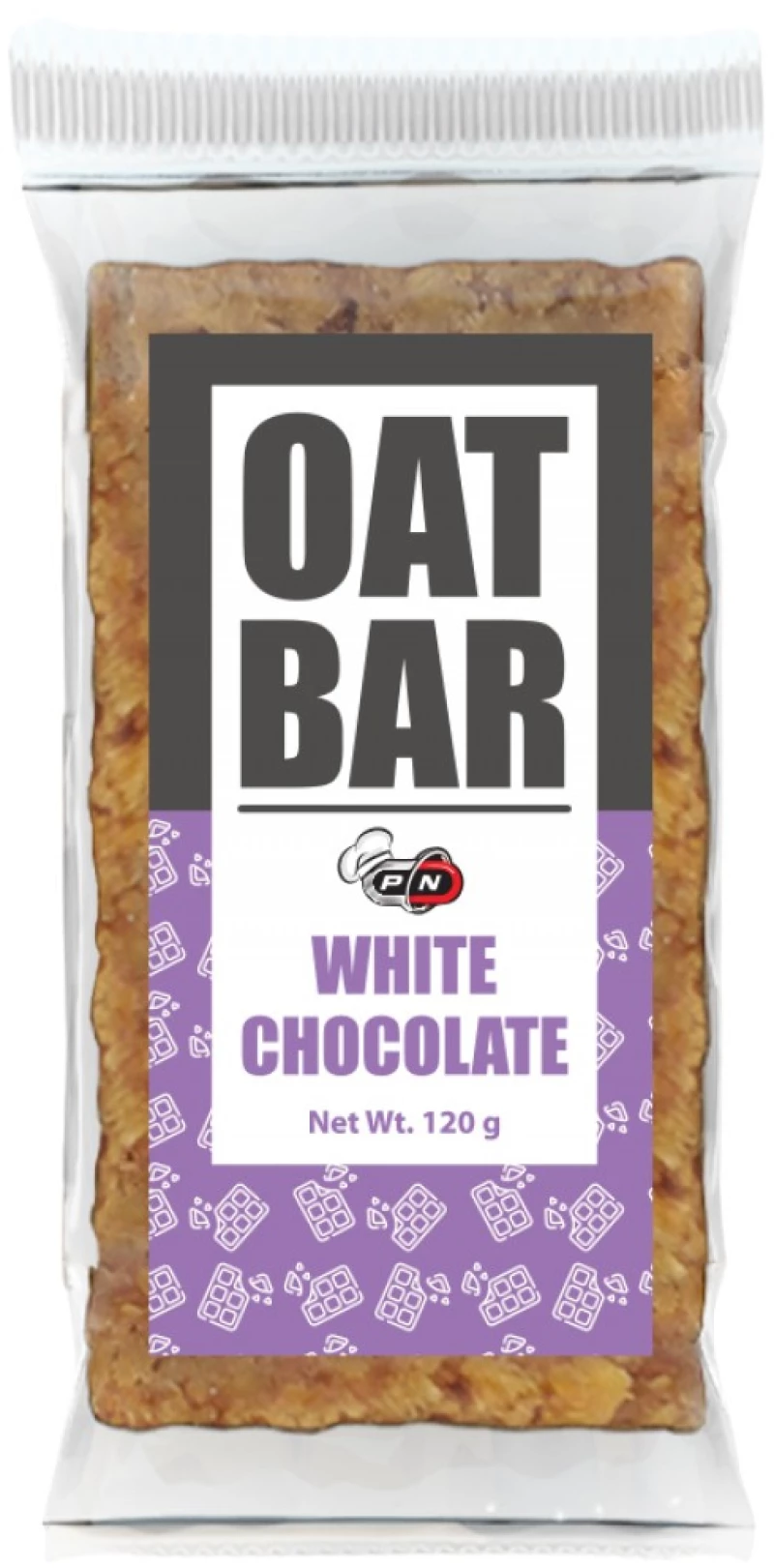 PURE Nutrition USA Oat Bar [120 Γραμμάρια] Λευκή σοκολάτα