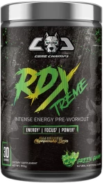 Core Champs by Kai Greene RDX Extreme | Intense Energy Pre-Workout [441 Γραμμάρια] Green Gummy