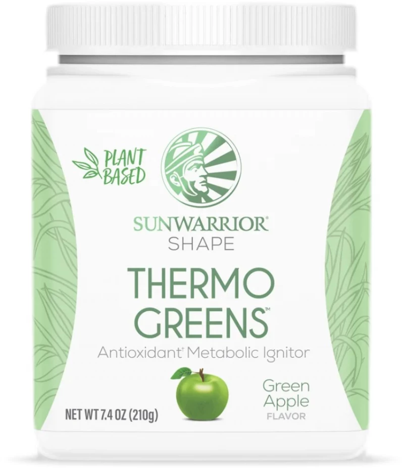 Sunwarrior Thermo Greens | Antioxidant Metabolic Ignitor [210 Γραμμάρια] Πράσινο μήλο