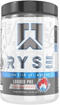RYSE Loaded Pre | Pre-Workout Formula [372~ 438 Γραμμάρια] Ξινό μήλο