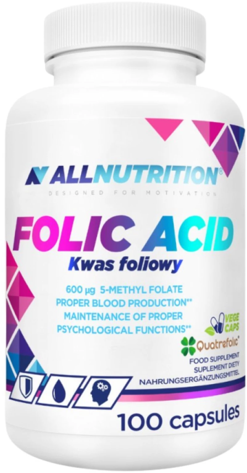 AllNutrition Folic Acid 600 mcg [100 Κάψουλες]