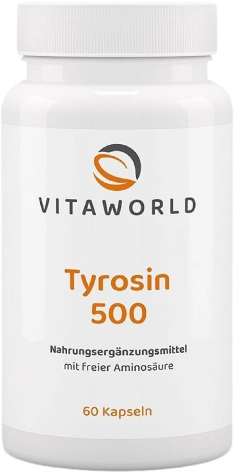 VitaWorld Tyrosine 500 mg [120 Κάψουλες]