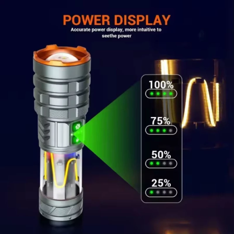 Καμπάνια YM‑G580 Rechargeable LED Flashlight