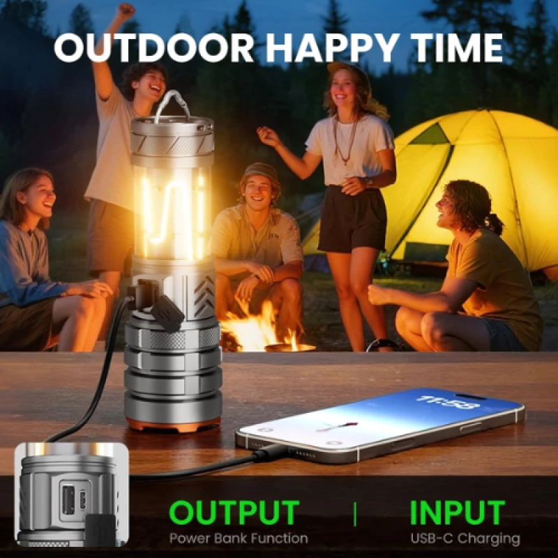 Καμπάνια YM‑G580 Rechargeable LED Flashlight