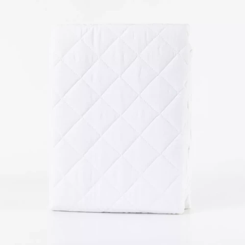 Καπιτονέ Αδιάβροχη Μαξιλαροθήκη Polycotton Λευκό 50 x 70 cm Λευκό 50 x 70 cm