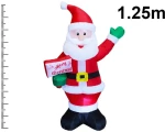 ΕΟΡΤΑΣΤΙΚΉ ΔΙΑΚΌΣΜΗΣΗ ΜΕΓΆΛΟΥ ΜΕΓΈΘΟΥΣ INFLATABLE SANTA 125CM