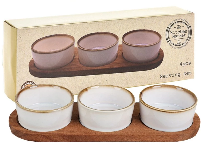 ΟΡΓΆΝΩΣΗ ΤΡΑΠΕΖΙΟΎ SET ΣΕΡΒ EH KITCHEN NATURALS 278000760
