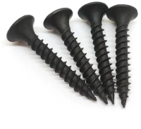 Βίδα inox 4 x 35mm για WPC clips μαυρη