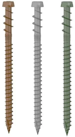Βίδες ξύλου torx για πάτωμα Ø5 x 50mm - Καφέ